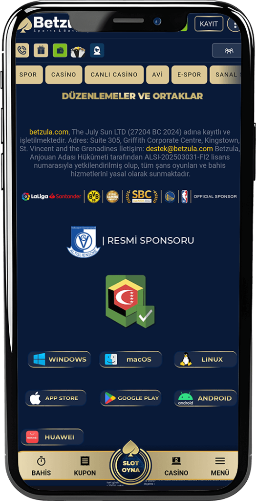 Betzula Mobil Uygulama
