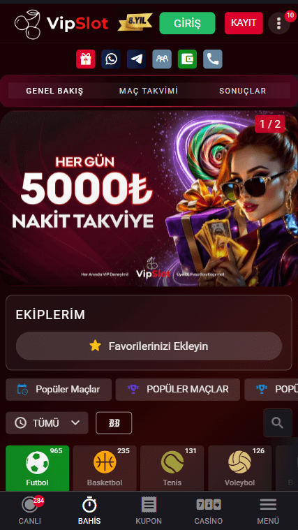 Vipslot Bahis Sayfası