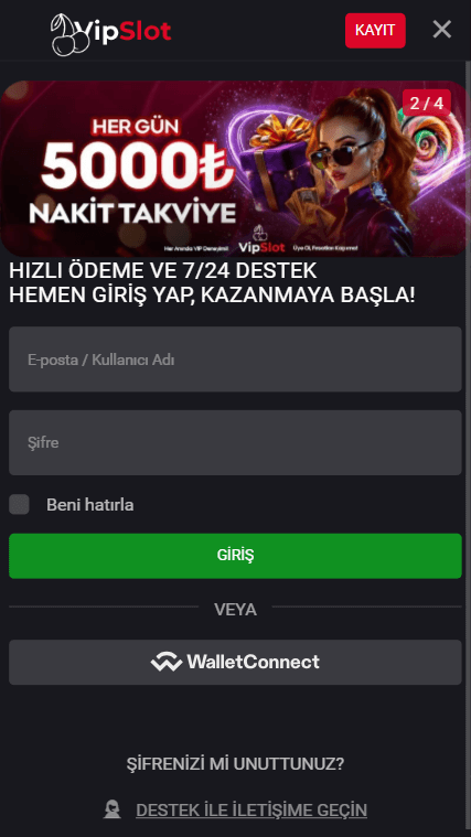 Vipslot Giriş Sayfası