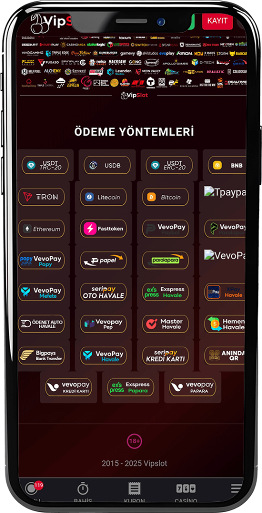 VipSlot Para Yatırma